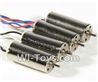 Subotech S660 Spare Parts-12 rotating Motor with red and blue wire(2pcs-CW) & Reversing-rotating Motor with black and white wire(2pcs-CCW),Subotech S660 RC Quadcopter Spare Parts Accessories,Subotech S660 RC  Drone Replacement Parts