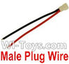 Subotech S660 Spare Parts-31 Male Plug Wire for the Battery(1pcs),Subotech S660 RC Quadcopter Spare Parts Accessories,Subotech S660 RC  Drone Replacement Parts