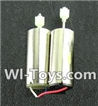 Subotech S700 Parts-31 Main motor(2pcs-Long shaft and short shaft with gear),Subotech S700 RC dragonfly Helicopter Spare Parts Accessories,S700 Replacement parts