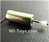 Subotech S700 Parts-32 Main motor with long shaft and gear,Subotech S700 RC dragonfly Helicopter Spare Parts Accessories,S700 Replacement parts