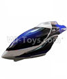 Subotech S900 Parts-01 Head cover,Canopy-Blue For Toruk arokto Subotech S900 helicopter parts