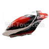 Subotech S900 Parts-02 Head cover,Canopy-Red For Toruk arokto Subotech S900 helicopter parts