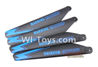 SuBotech S901 Spare Parts-11 Main blades(4pcs-2A+ 2B)-Red,Spare Parts Replacement Accessories For Subotech S901 RC helicopter,Toruk arokto2 S901 rc helicopter