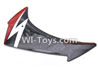 Subotech S902 Spare parts-17 Vertical wing(Red&Black) Spare Parts Replacement Accessories For Subotech S902 RC Helicopter,Huge RC Helicopter