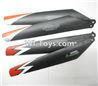Subotech S909 Spare Parts-07 Propellers,Main rotor blades(4pcs)-Version 2,Subotech S909 RC helicopter Replacement Parts Accessories