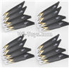 Subotech S909 Spare Parts-11 Propellers,Main rotor blades(16pcs)-Version 3,Subotech S909 RC helicopter Replacement Parts Accessories