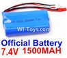 Subotech S909 Spare Parts-44 Official Battery 7.4v 1500MAH Battery(1pcs),Subotech S909 RC helicopter Replacement Parts Accessories