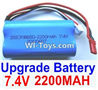 Subotech S909 Spare Parts-45 Upgrade Battery 7.4v 2200MAH Battery(1pcs),Subotech S909 RC helicopter Replacement Parts Accessories
