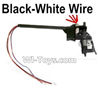 Subotech S910 Spare Parts-13 Reversing-rotating Motor Assembly with Black and White wire(1pcs),Subotech S910 RC Quadcopter Drone Spare Parts Accessories,S910 RC Drone Replacement Parts