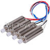 JJRC H5 H5C Parts-36 Reversing-rotating Motor with Black and white wire(2pcs) & rotating Motor with red and Blue wire(2pcs) For JJRC H5C Quadcopter parts,H5C Drone Parts