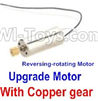 JJRC H5 H5C Parts-41 Reversing-rotating Motor with Black and white wire(1pcs)-With Copper gear For JJRC H5C Quadcopter parts,H5C Drone Parts