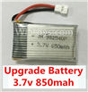 JJRC H5 H5C Parts-43 Upgrade 3.7v 850mah battery(1PCS) For JJRC H5C Quadcopter parts,H5C Drone Parts