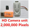 JJRC H5 H5C Parts-66 HD Camera unit,2,000,000 Pixels(Include the 4GB Memory card,Camera,Reader) For JJRC H5C Quadcopter parts,H5C Drone Parts