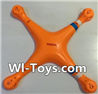 SYMA X8 X8C Parts-08 Upper shell cover-Orange For SYMA X8 X8C RC Quadcopter parts,FPV Camera UFO