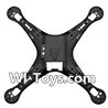 SYMA X8 X8C Parts-11 Bottom shell cover-Black For SYMA X8 X8C RC Quadcopter parts,FPV Camera UFO