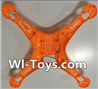 SYMA X8 X8C Parts-12 Bottom shell cover-Orange For SYMA X8 X8C RC Quadcopter parts,FPV Camera UFO