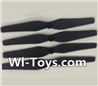 SYMA X8 X8C Parts-21 Main rotor blades(4pcs)-Black For SYMA X8 X8C RC Quadcopter parts,FPV Camera UFO