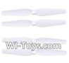 SYMA X8 X8C Parts-22 Main rotor blades(4pcs)-White For SYMA X8 X8C RC Quadcopter parts,FPV Camera UFO