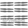 SYMA X8 X8C Parts-25 Main rotor blades(16pcs)-Black For SYMA X8 X8C RC Quadcopter parts,FPV Camera UFO