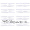 SYMA X8 X8C Parts-26 Main rotor blades(16pcs)-White For SYMA X8 X8C RC Quadcopter parts,FPV Camera UFO