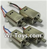 SYMA X8 X8C Parts-39 Main motor with Red and Black wire(2pcs) & Main motor with Red and blue wire(2pcs) For SYMA X8 X8C RC Quadcopter parts,FPV Camera UFO