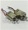SYMA X8 X8C Parts-40 Main motor with Red and Black wire(1pcs) & Main motor with Red and blue wire(1pcs) For SYMA X8 X8C RC Quadcopter parts,FPV Camera UFO