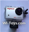 SYMA X8 X8C Parts-60 Official HD Camera unit(8,000,000 pixels,4GB Memory card)-Orange For SYMA X8 X8C RC Quadcopter parts,FPV Camera UFO