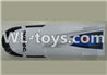 UDI902 RC Boat parts-03 Upper canopy,Upper shell cover-Blue