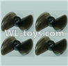 UDI902 RC Boat parts-05 Rotor blades(4pcs)