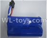 UDI902 RC Boat parts-11 Official UDIRC U902 Battery 7.4v 1500mah battery