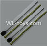 UDI902 RC Boat parts-16 Screw assembly(2pcs) & Spindle tube assembly(2pcs)
