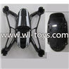 UDI U27 U927 RC Quadcopte parts-01 Upper Main body frame with sheel cover-Black & Bottome shell cover