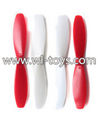 UDI U27 U927 RC Quadcopte parts-08 Main rotor blades,Propellers(4pcs-2X Red & 2X White)