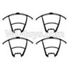UDI U818S U842 U842-1 RC Quadcopter parts-04 Outer protect frame for the blades-Black(4pcs)