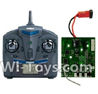 Holy Stone U818A Parts-43 Transmitter & Circuit board,Holy Stone U818A Quadcopter parts,U818A rc Drone spare parts