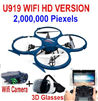 UDIR/C U919A Wifi Quadcopter(include the 2,000,000 Pixels Wifi camera unit, and 3D VR Glassess) for UDIR/C U919 U919A Quadcopter parts,rc Drone spare parts
