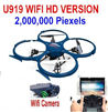 UDIR/C U919A Wifi Quadcopter(include the 2,000,000 Pixels Wifi camera unit, Not include the 3D VR Glassess) for UDIR/C U919 U919A Quadcopter parts,rc Drone spare parts