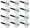UDI U919 U919A Parts-08 Main gear with hollow pipe(12pcs) for UDIR/C U919 U919A Quadcopter parts,rc Drone spare parts