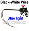UDI U919 U919A Parts-24 Reversing-rotating Motor Assembly with Black and White wire(Blue Light) for UDIR/C U919 U919A Quadcopter parts,rc Drone spare parts