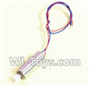 UDI U919 U919A Parts-27 rotating Motor with red and Blue wire(1pcs) for UDIR/C U919 U919A Quadcopter parts,rc Drone spare parts