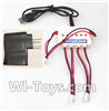 UDI U945 U945A Parts-07 Upgrade 1-to-3 charger with balance charger & USB-to-Socket Conversion plug For UDIR/C U945 U945A Six-axis aircraft Parts,rc Quadcopter drone parts