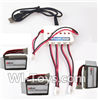 UDI U945 U945A Parts-08 Upgrade 1-to-3 charger with balance charger & 3pcs Battery For UDIR/C U945 U945A Six-axis aircraft Parts,rc Quadcopter drone parts