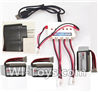 UDI U945 U945A Parts-09 Upgrade 1-to-3 charger with balance charger & USB-to-Socket Conversion plug & 3pcs Battery For UDIR/C U945 U945A Six-axis aircraft Parts,rc Quadcopter drone parts