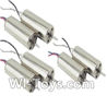 UDI U945 U945A Parts-20 Reversing-rotating Motor with Black and white wire(3pcs) & rotating Motor with red and Blue wire(3pcs) For UDIR/C U945 U945A Six-axis aircraft Parts,rc Quadcopter drone parts