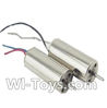 UDI U945 U945A Parts-21 Reversing-rotating Motor with Black and white wire(1pcs) & rotating Motor with red and Blue wire(1pcs) For UDIR/C U945 U945A Six-axis aircraft Parts,rc Quadcopter drone parts