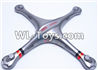 UDIRC-i350H Spare Parts-02 Upper shell cover-Silver,UDIR/C i350H rc Quadcopter parts,i350H rc Drone spare parts Accessories