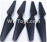 UDIRC-i350H Spare Parts-06-01 Propellers,Main rotor blades(4pcs),UDIR/C i350H rc Quadcopter parts,i350H rc Drone spare parts Accessories