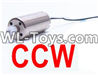 UDIRC-i350H Spare Parts-13-03 Reversing-rotating Motor with Black and White wire(1pcs),UDIR/C i350H rc Quadcopter parts,i350H rc Drone spare parts Accessories