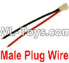 UDIRC-i350H Spare Parts-16-02 Male Plug Wire for the Battery(1pcs),UDIR/C i350H rc Quadcopter parts,i350H rc Drone spare parts Accessories