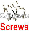 UDIRC-i350H Spare Parts-17 Screws for the DFD F180,UDIR/C i350H rc Quadcopter parts,i350H rc Drone spare parts Accessories
